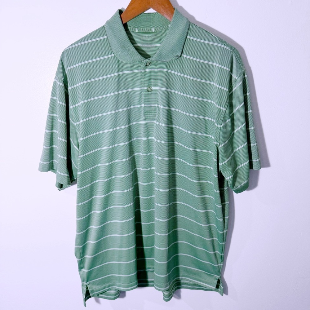 IZOD Green Short Sleeve‎ Shirt Size S